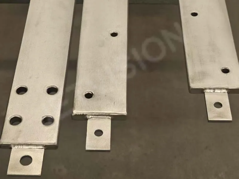 titanium clad copper flat bar,drilled titanium clad copper flat bar,titanium clad copper drilled bar,titanium copper composite flat bar,titanium copper clad bar,titanium clad copper perforated bar,custom titanium clad copper,titanium clad copper