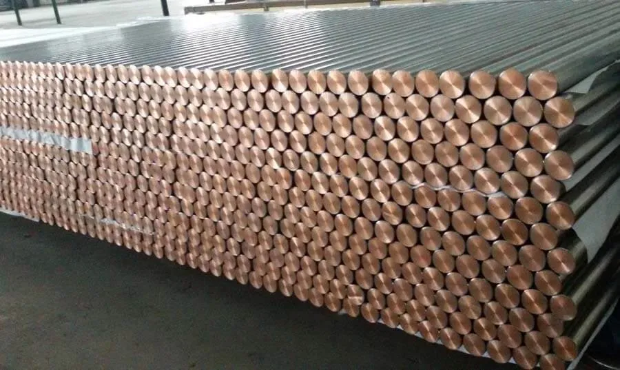 Welcome to Enquiry Jetvision Titanium Clad Copper Bar,titanium clad copper rod supplier,titanium clad copper bar manufacturer,titanium clad copper rod bar