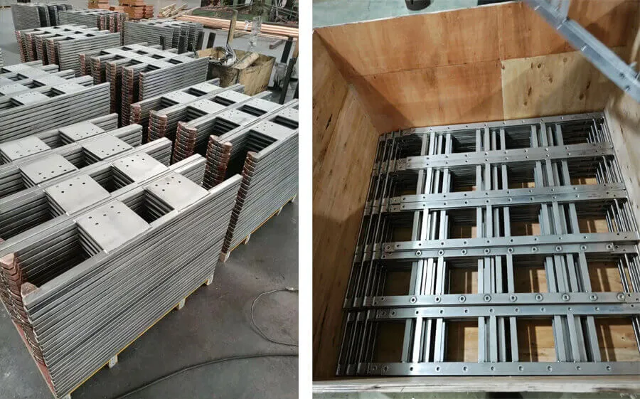 titanium clad copper order,titanium clad copper supplier,titanium clad copper manufacturer,perforated formed welded titanium clad copper supplier,bent titanium clad copper,drilled titanium clad copper supplier