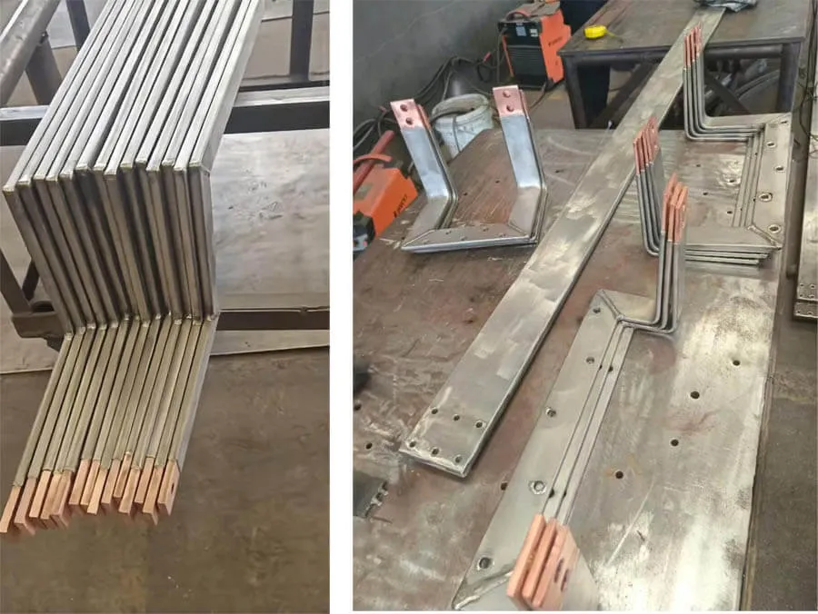 titanium clad copper,titanium clad copper supplier,titanium clad copper flat,titanium clad copper bar,drilled titanium clad copper,bent titanium clad copper