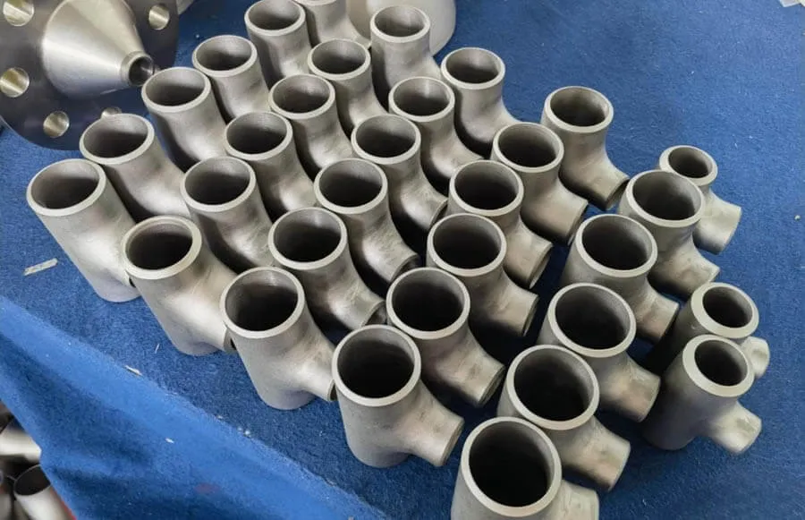 ASTM B363 Equal Titanium Tee Fittings,titanium tee supplier,titanium tee,titanium pipe fittings,titanium pipe fittings tee,titanium tee manufacturer