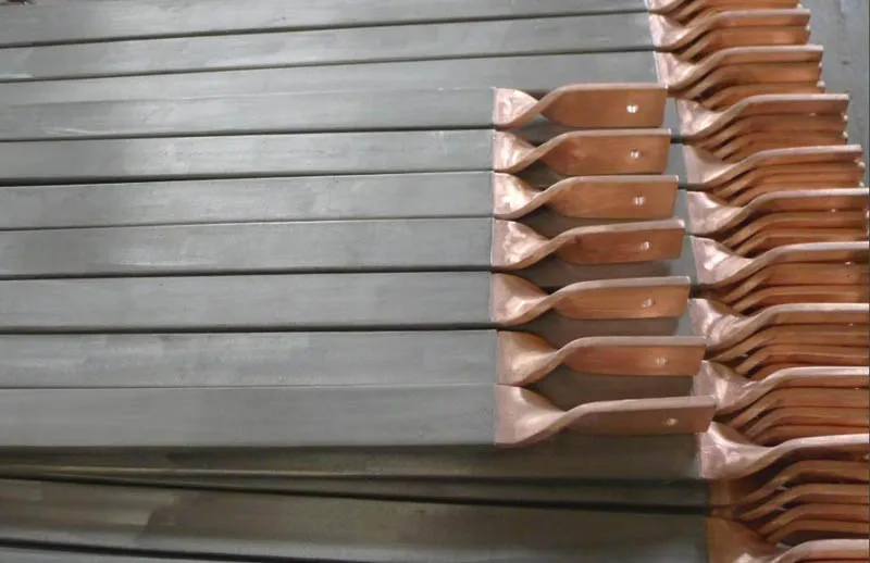 titanium clad copper,titanium clad copper supplier,titanium clad copper rod supplier,customized titanium clad copper,titanium clad copper flat bar supplier,titanium clad copper drilled bar