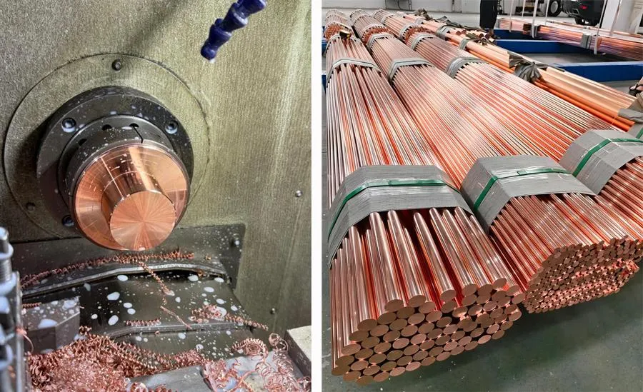 Titanium Clad Copper vs Pure Copper,Titanium Clad Copper Busbar,Titanium Copper Composite,Titanium Clad Copper for Electrochemical Applications,Titanium Copper Busbar,Electrochemical Equipment Materials,Electroplating Busbar
